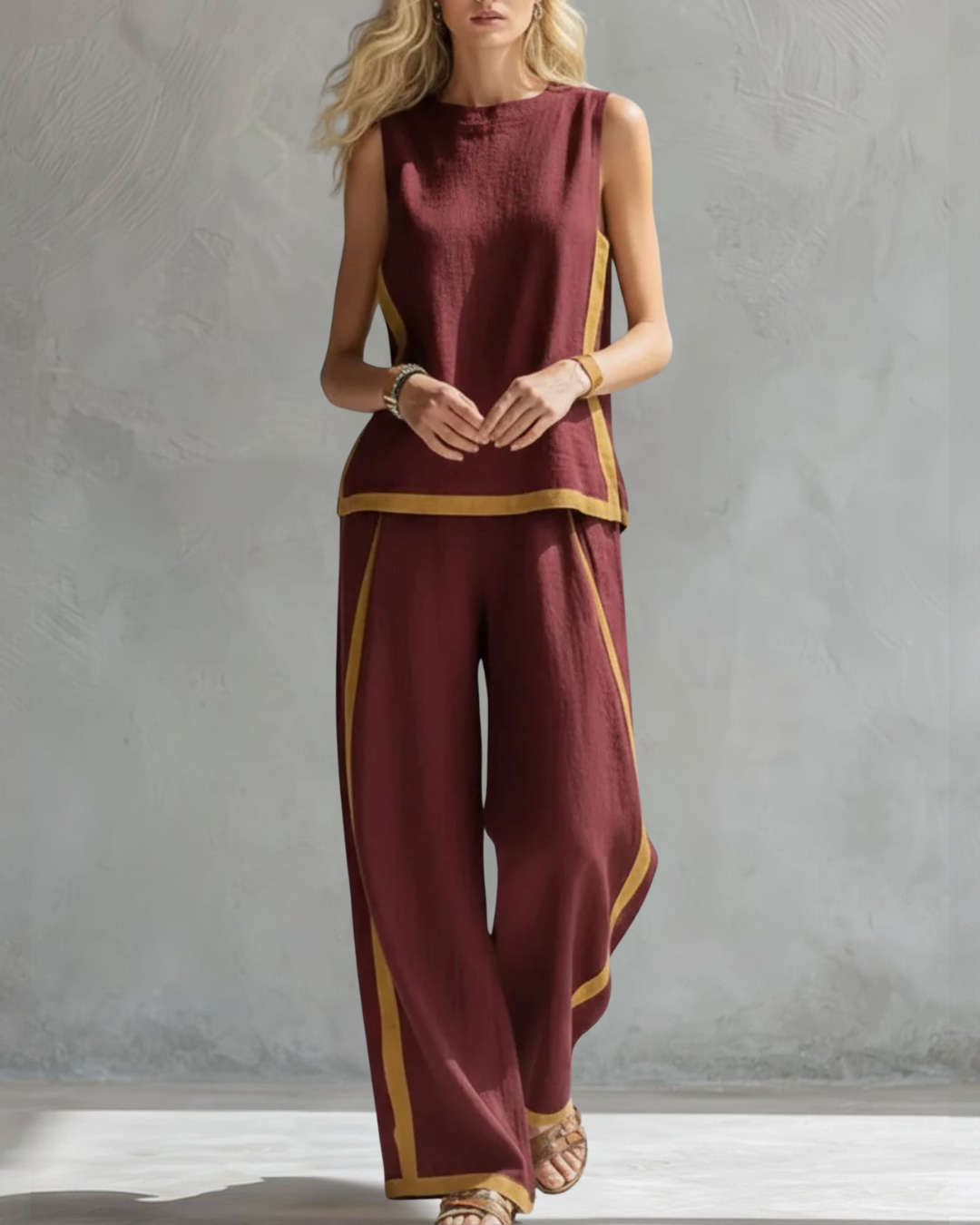 Leila | Conjunto elegante de dos piezas
