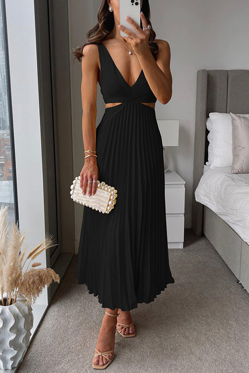 Vestido Bellezza - Vestido plisado para ocasiones especiales