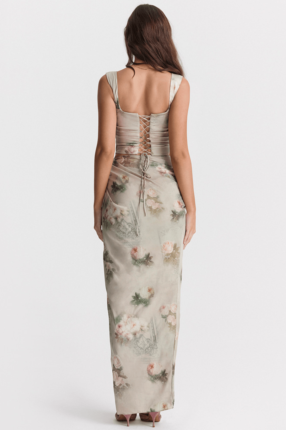 AMARI | Corset Satén Estructurado
