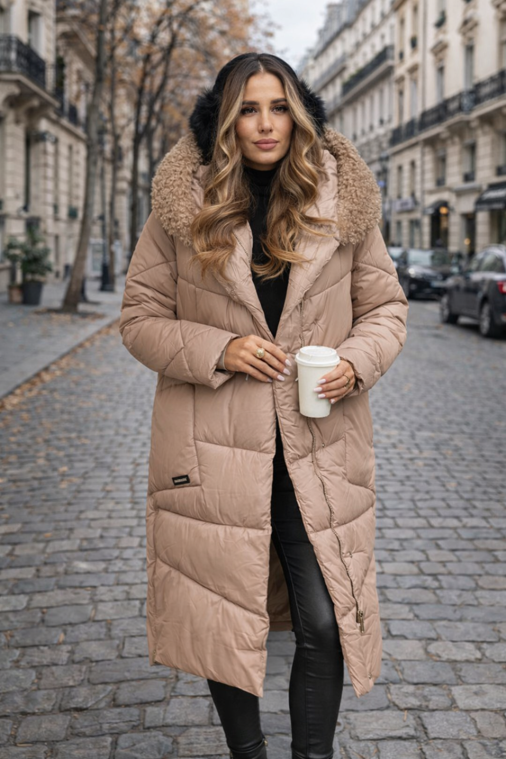 Elisa | Abrigo de invierno Luxe acolchado para mujer