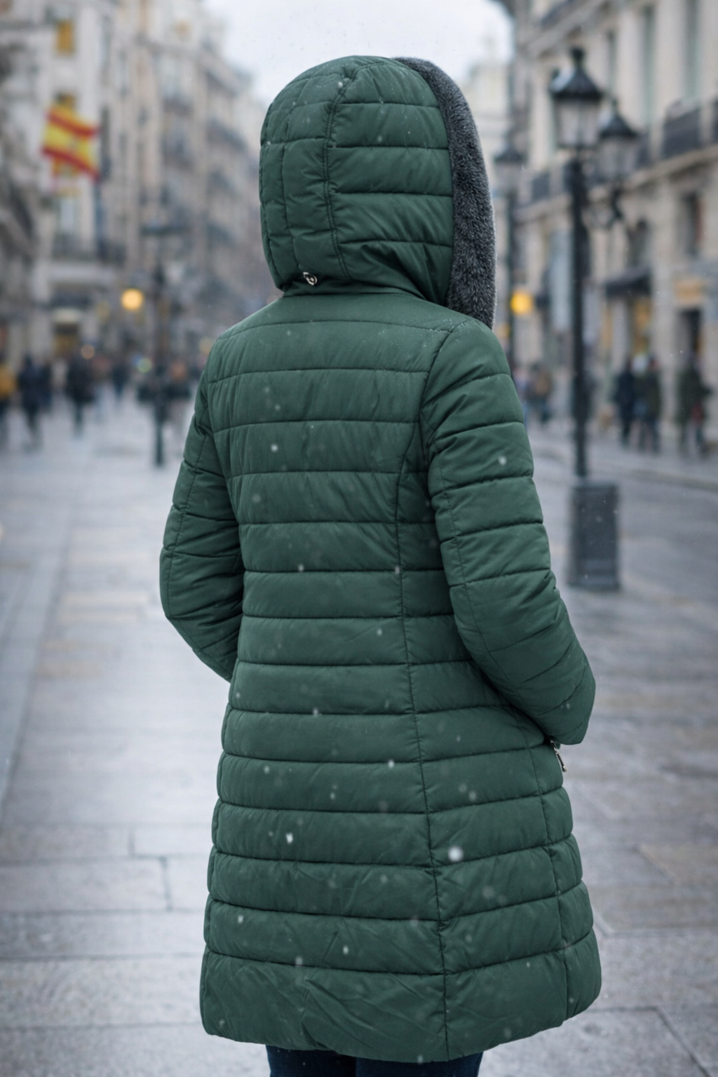 Clara | Abrigo Acolchado con Forro Polar Luxe