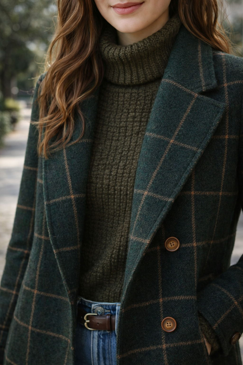 OXFORD – Abrigo de cuadros Premium