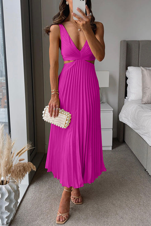 Vestido Bellezza - Vestido plisado para ocasiones especiales