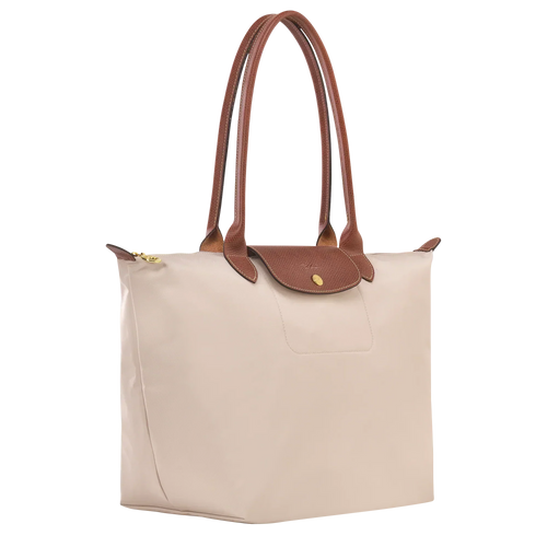 Bolso tote parisien plegable - Crema