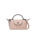 MINI BOLSO PARISIEN DE PIEL - ROSA CUARZO