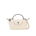 MINI BOLSO PARISIEN DE PIEL - BLANCO