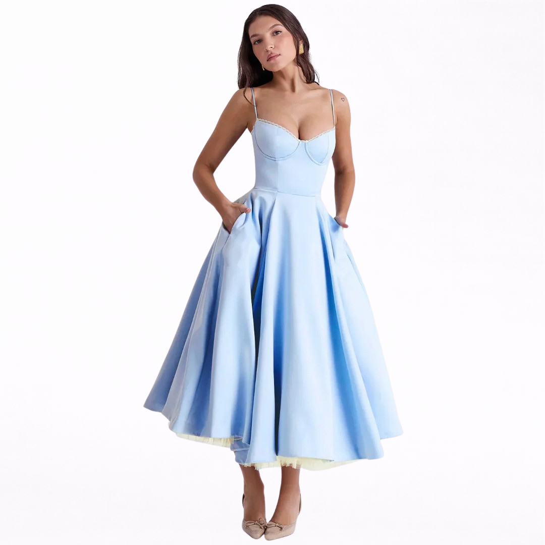 Arielle - Vestido midi de lujo