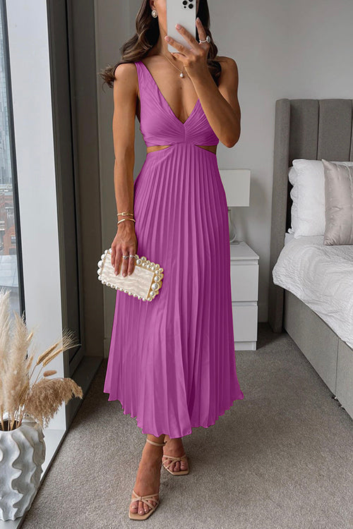 Vestido Bellezza - Vestido plisado para ocasiones especiales