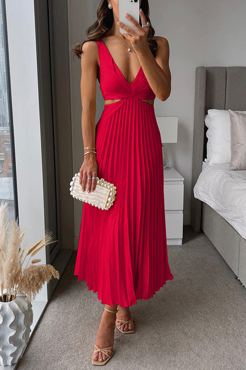 Vestido Bellezza - Vestido plisado para ocasiones especiales