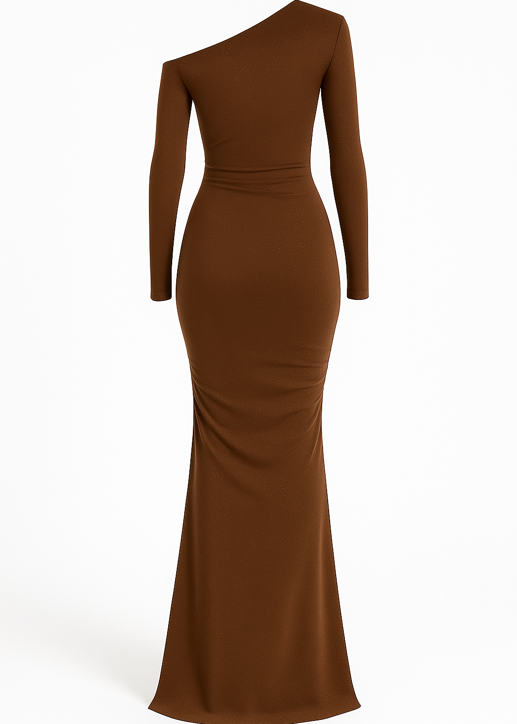 Brown - VESTIDO LARGO BRONCE BRILLANTE