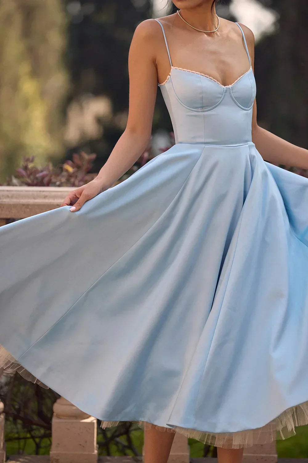 Arielle - Vestido midi de lujo