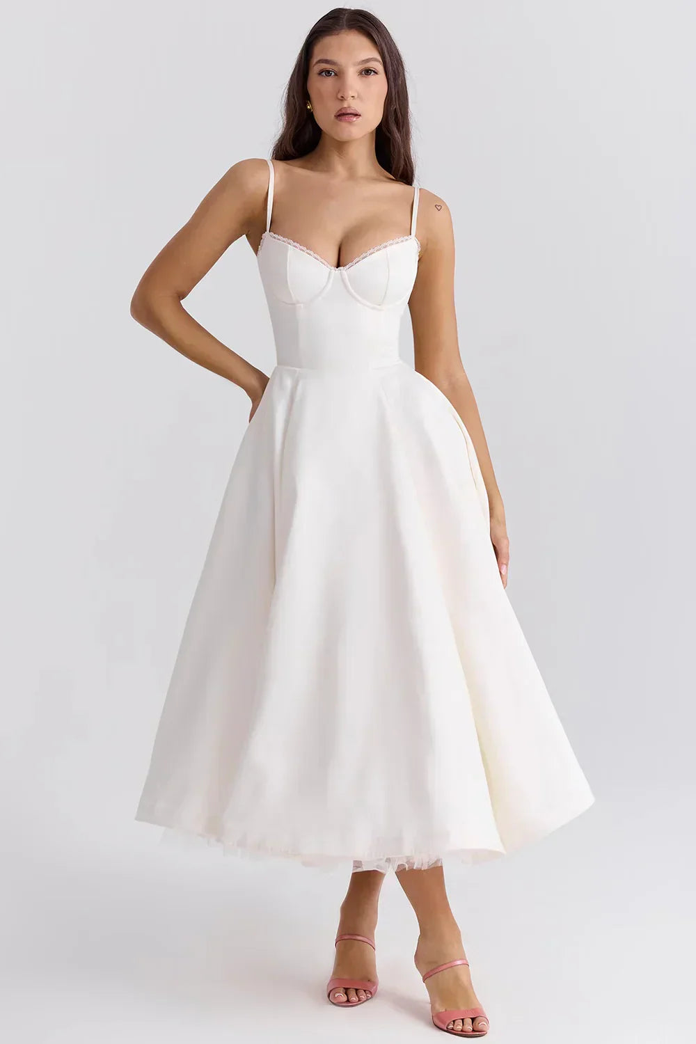 Arielle - Vestido midi de lujo