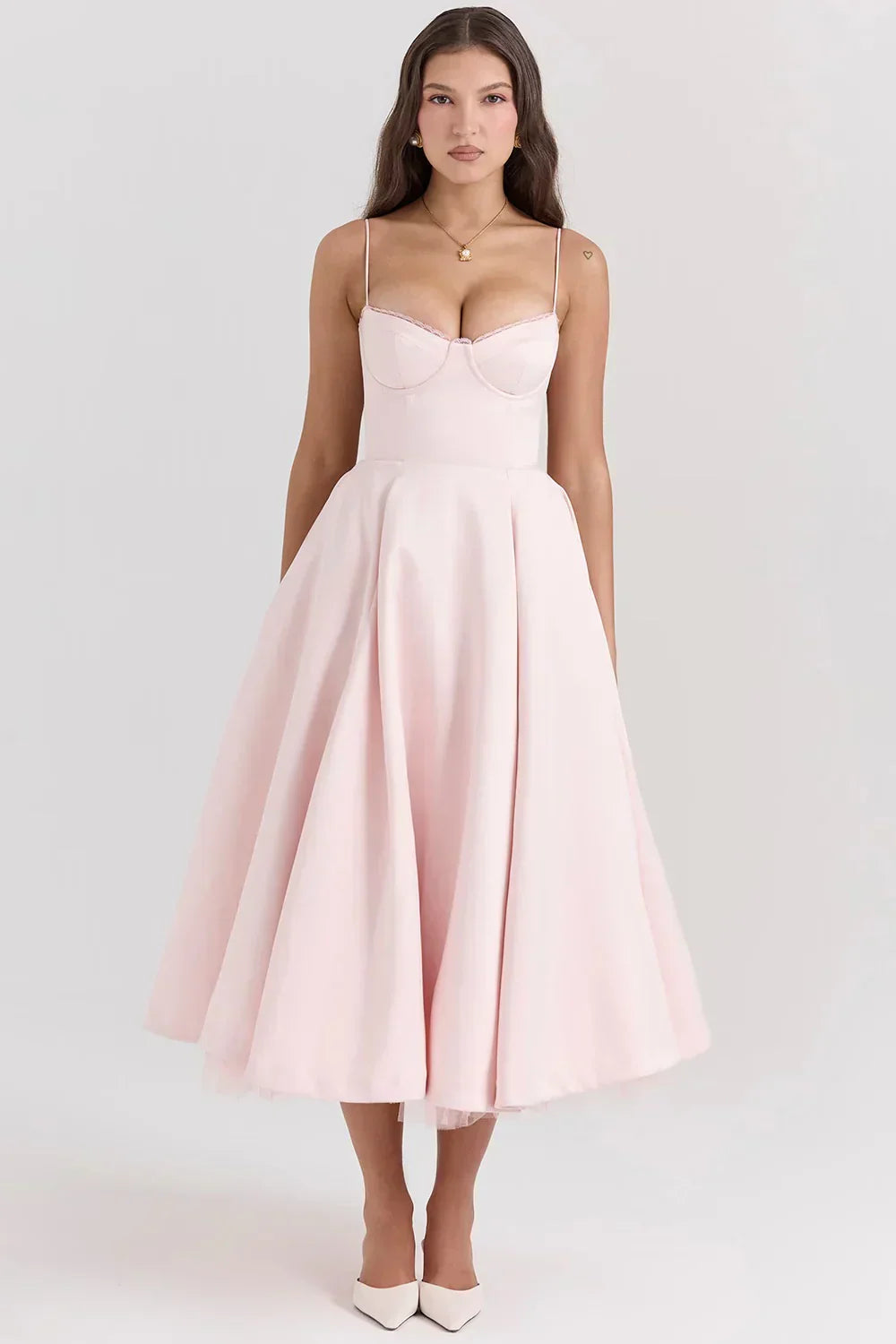 Arielle - Vestido midi de lujo