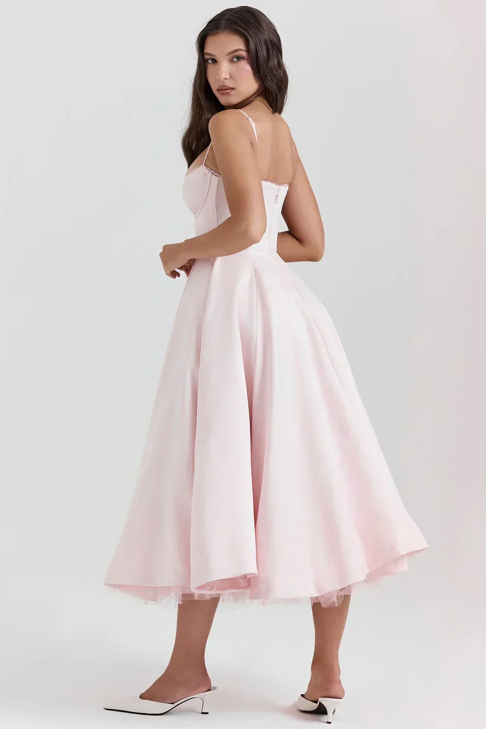 Arielle - Vestido midi de lujo
