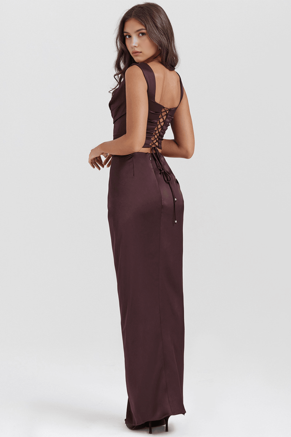 AMARI | Corset Satén Estructurado