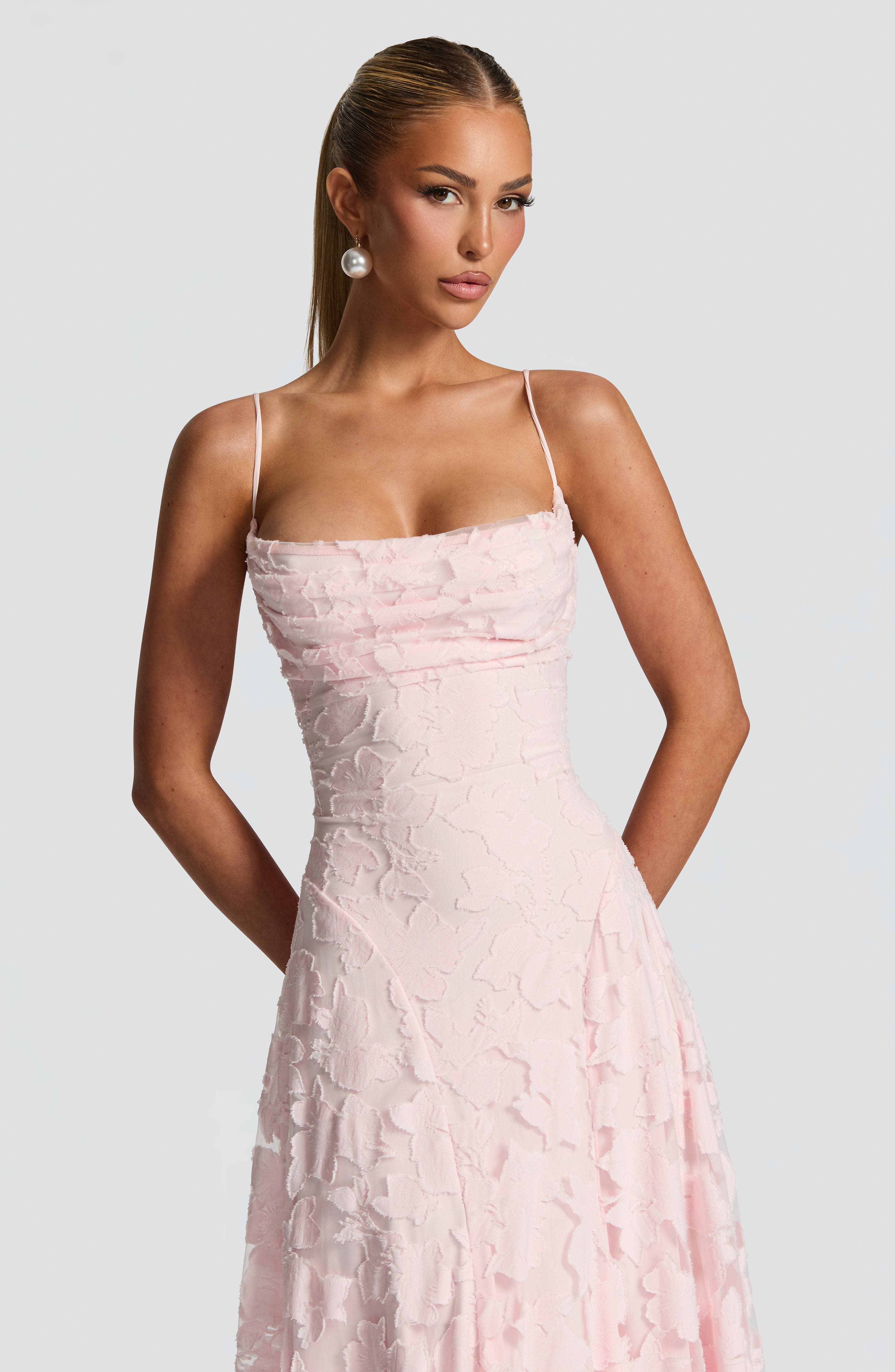SERENA™ | VESTIDO LARGO ENCAJE