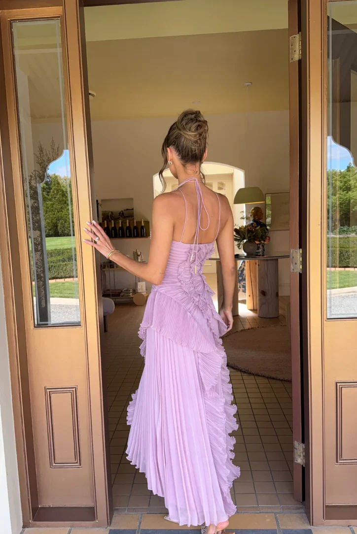 ELISIA | Vestido Maxi Elegante con Volantes