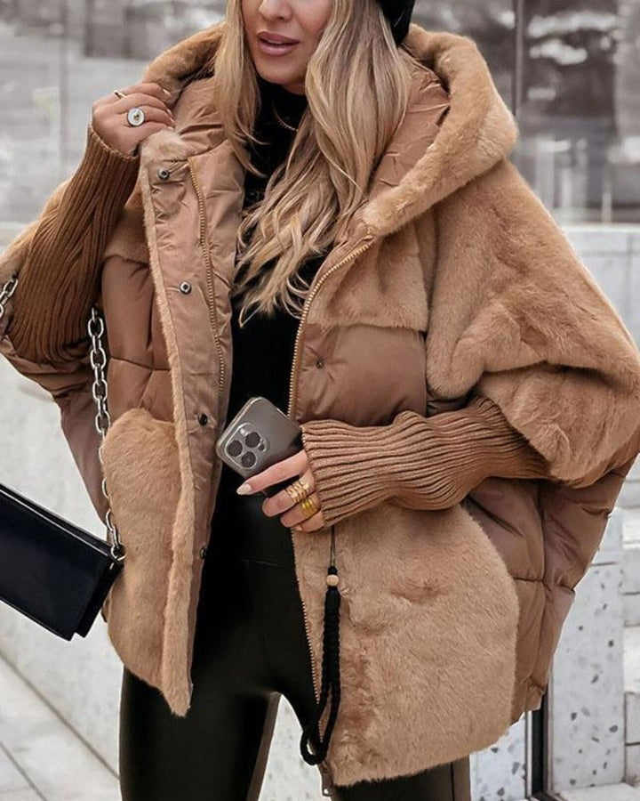 RAINA – chaqueta acolchada Luxe Velvet