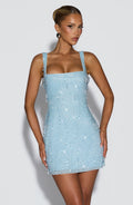 Minivestido Julissa Azul Glaciar