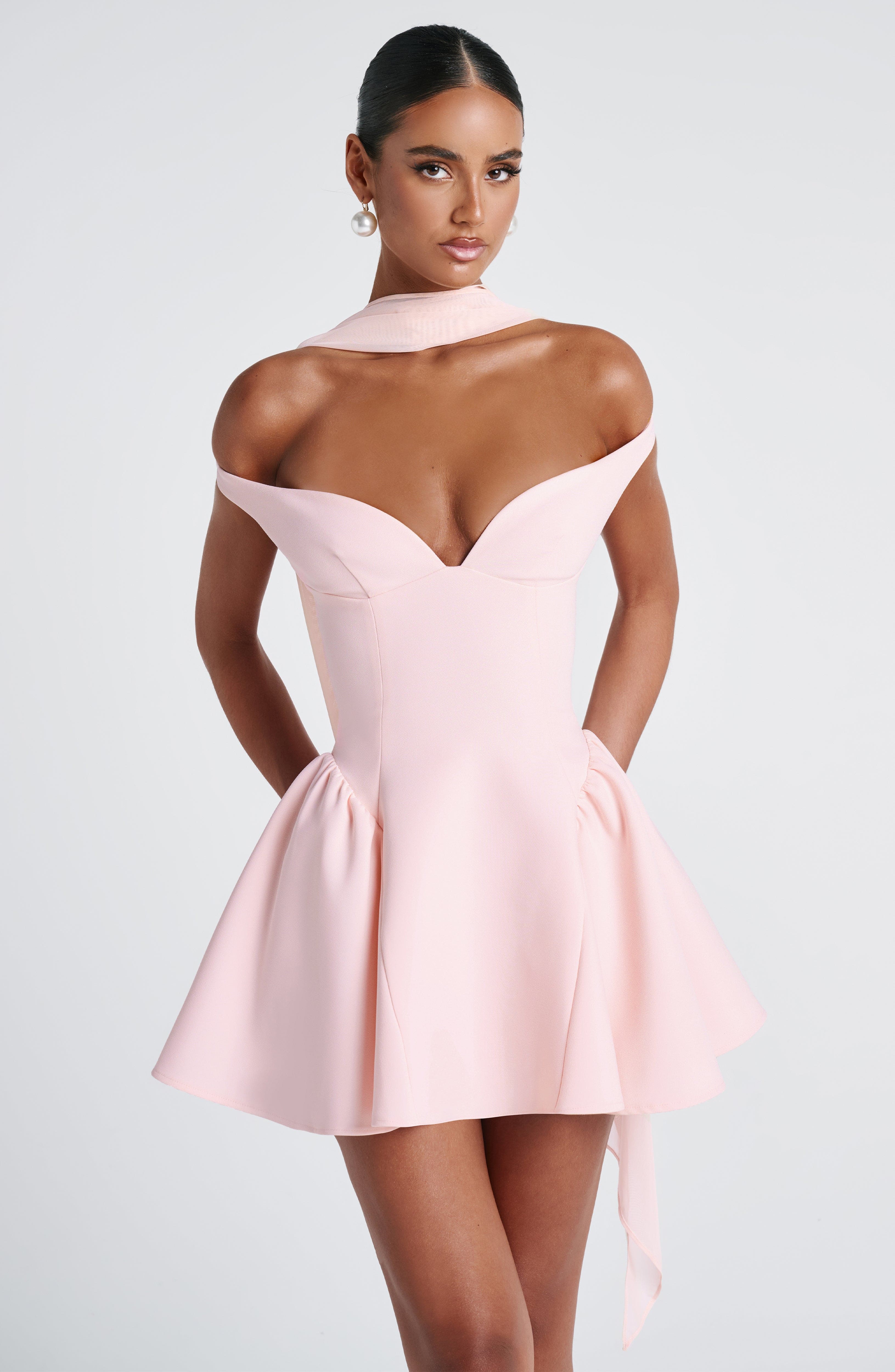 Minivestido Marla color rosa