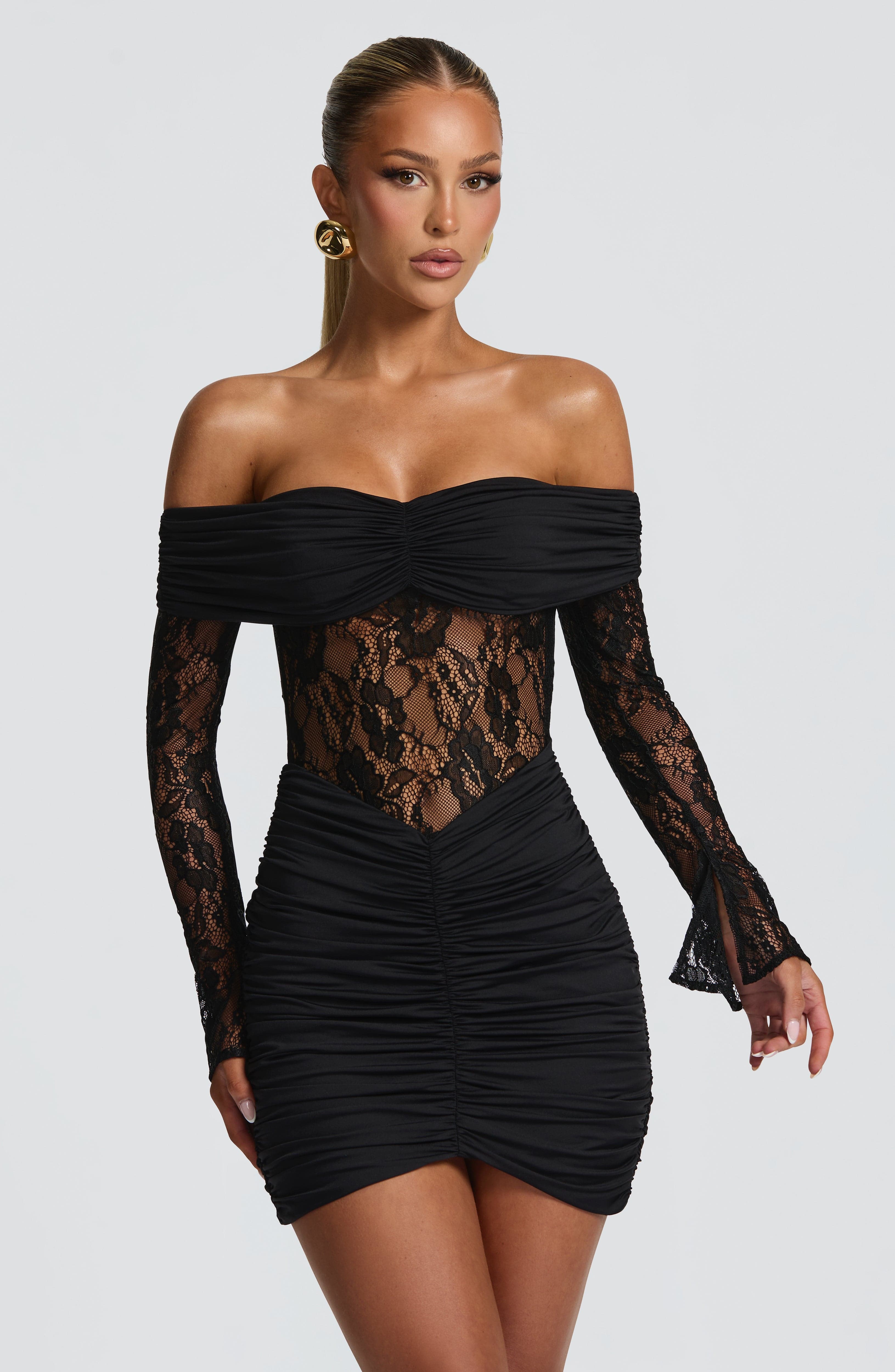 Minivestido negro de Sauline